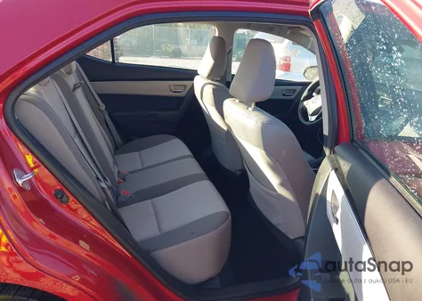 2017 Toyota Corolla Le из США, поврежденный, VIN 2T1BURHE6HC796322